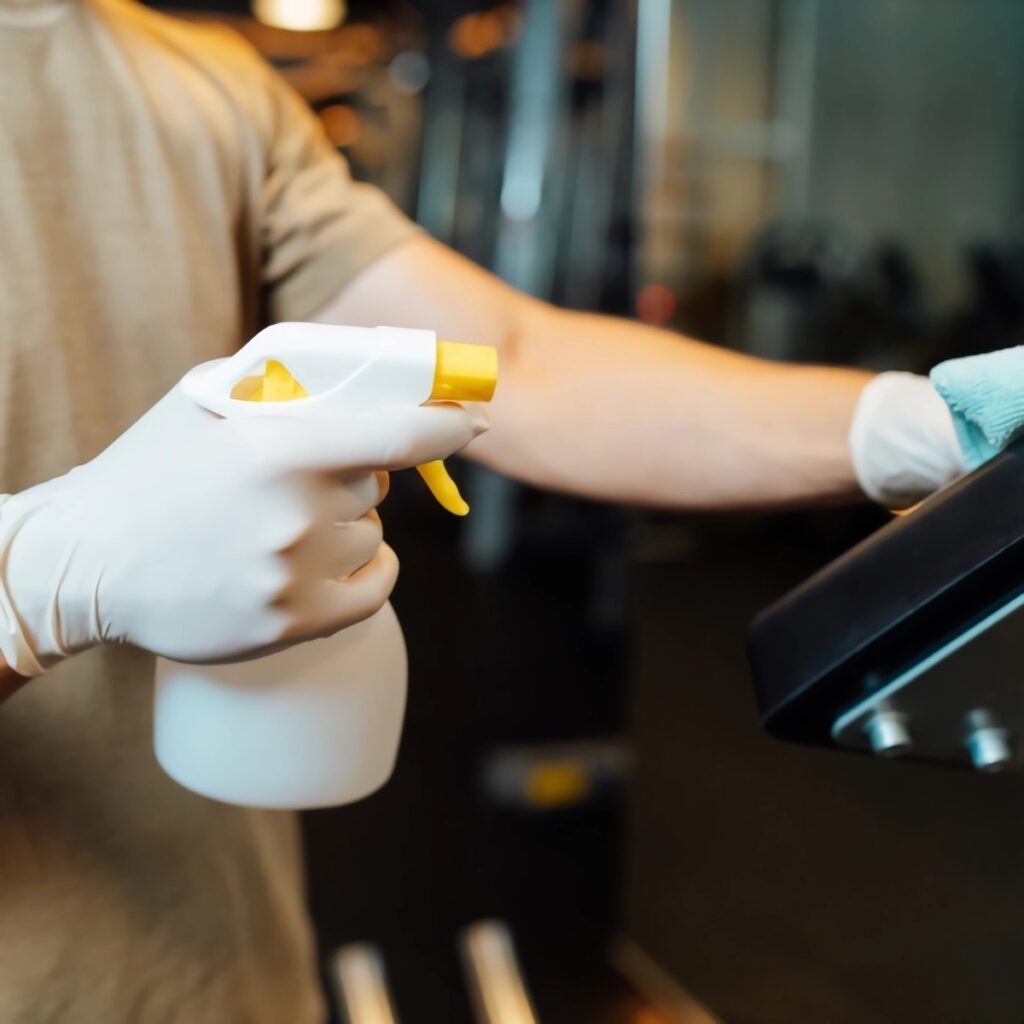 Services Our dedicated team ensures that every corner and piece of equipment is spotless to guarantee a healthy and safe environment for our members.